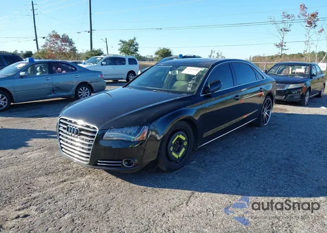 2012 Audi A8 L 4.2 from USA, damaged, VIN WAURVAFD8CN037133